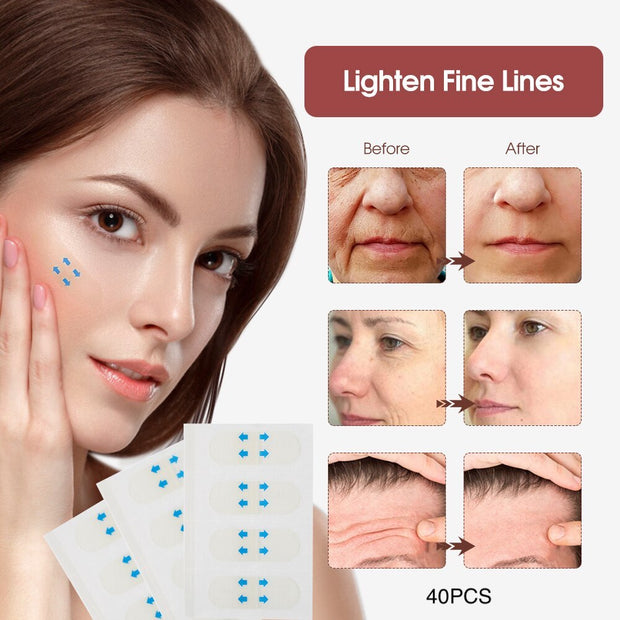 Invisible face lift tape. Perfect for Tight Facial Line Wrinkle Sagging Skin